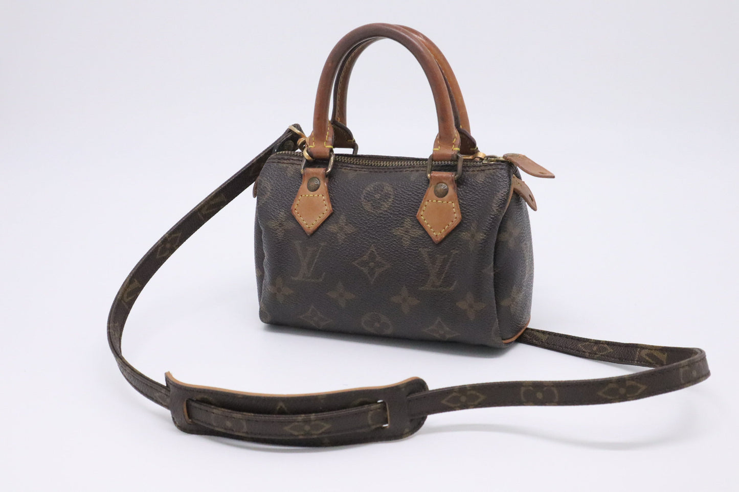 Louis Vuitton Speedy Monogram Canvas Mini Bag Canvas 4