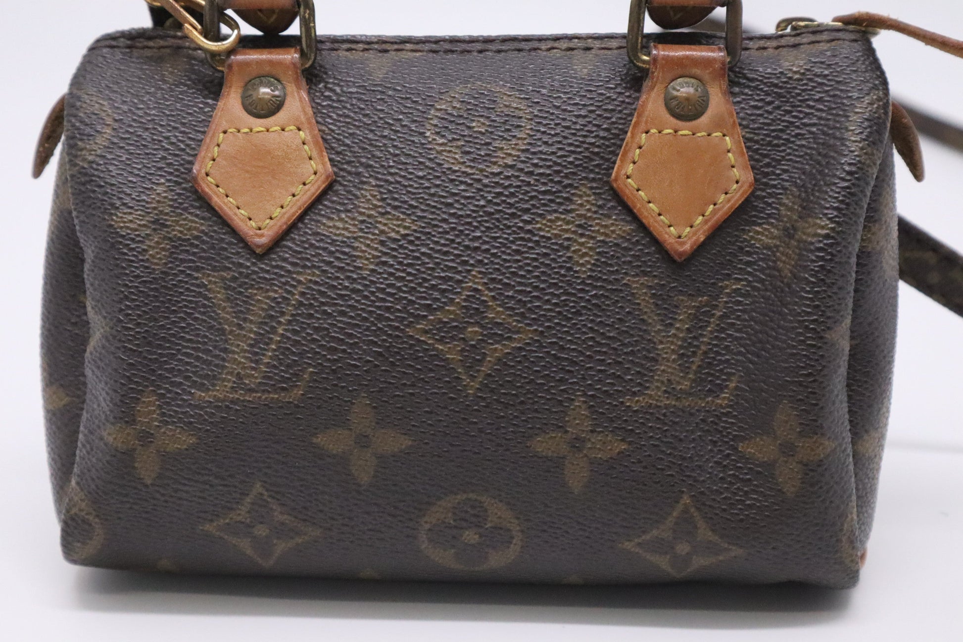 Louis Vuitton Speedy Monogram Canvas Mini Bag Canvas 4