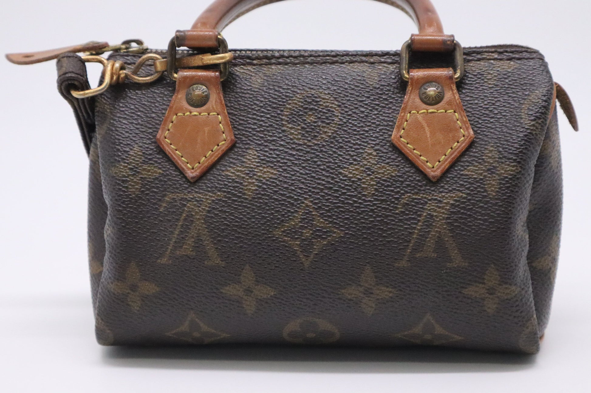 Louis Vuitton Speedy Monogram Canvas Mini Bag Canvas 4