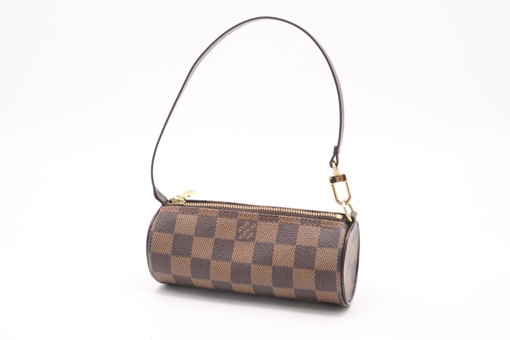 Louis Vuitton Papillon Ebene Damier Canvas Handbag