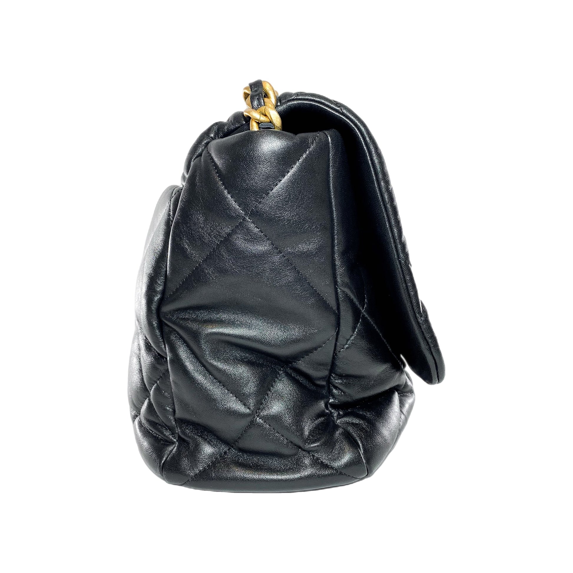Chanel 19 Black Maxi