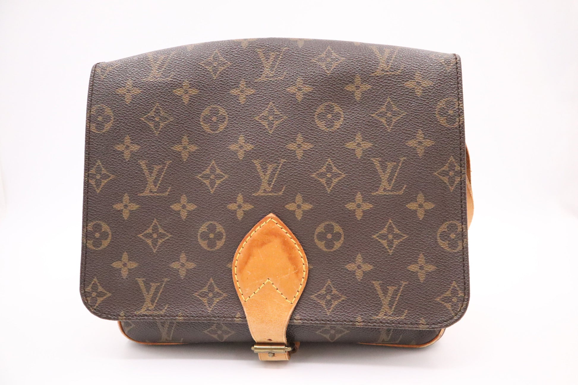Louis Vuitton Cartouchiere GM Monogram Canvas Handbag Canvas 1