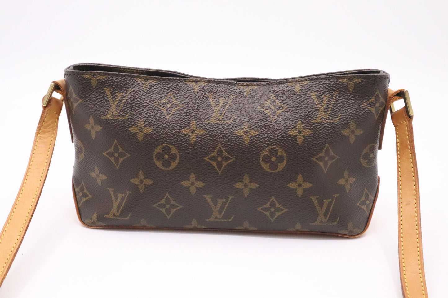 Louis Vuitton Trotteur Monogram Canvas Handbag Monogram Canvas