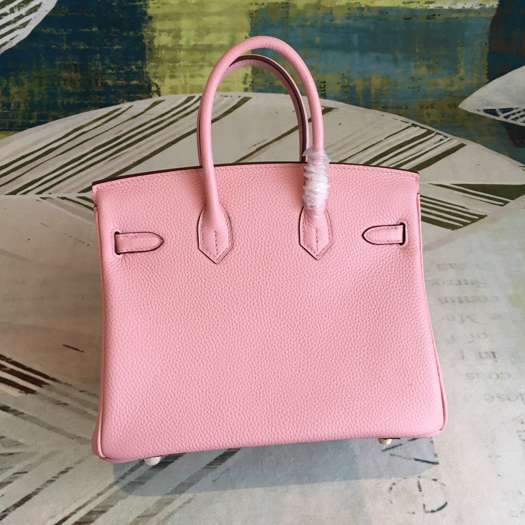 Top Quality Birkin Light For Women Toned Pink Gold Travel Bag