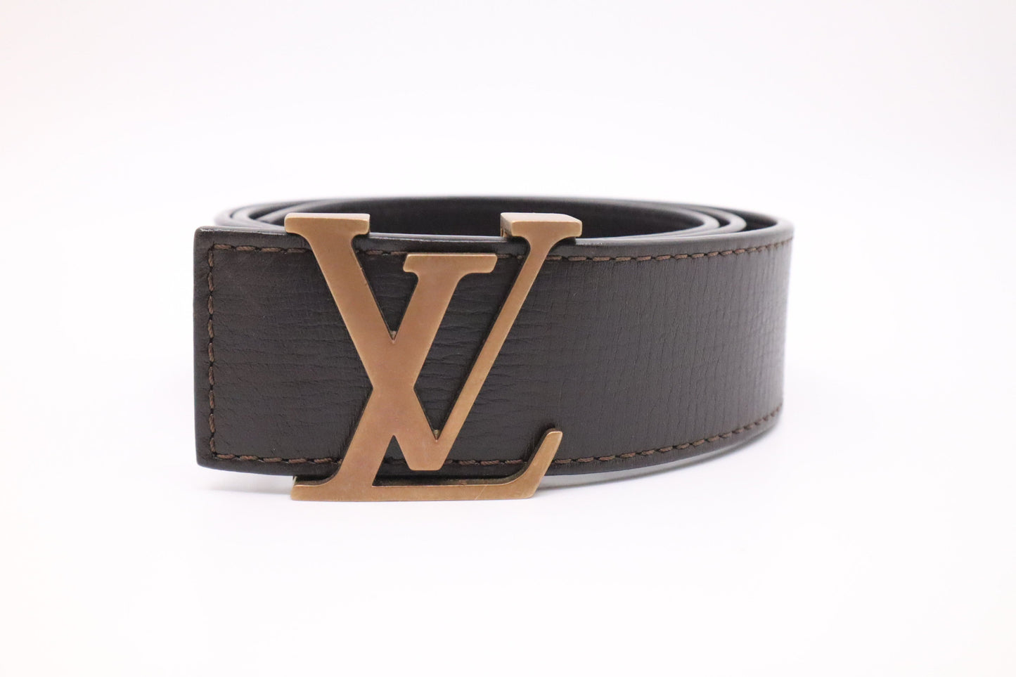 Louis Vuitton Belt Leather Brown