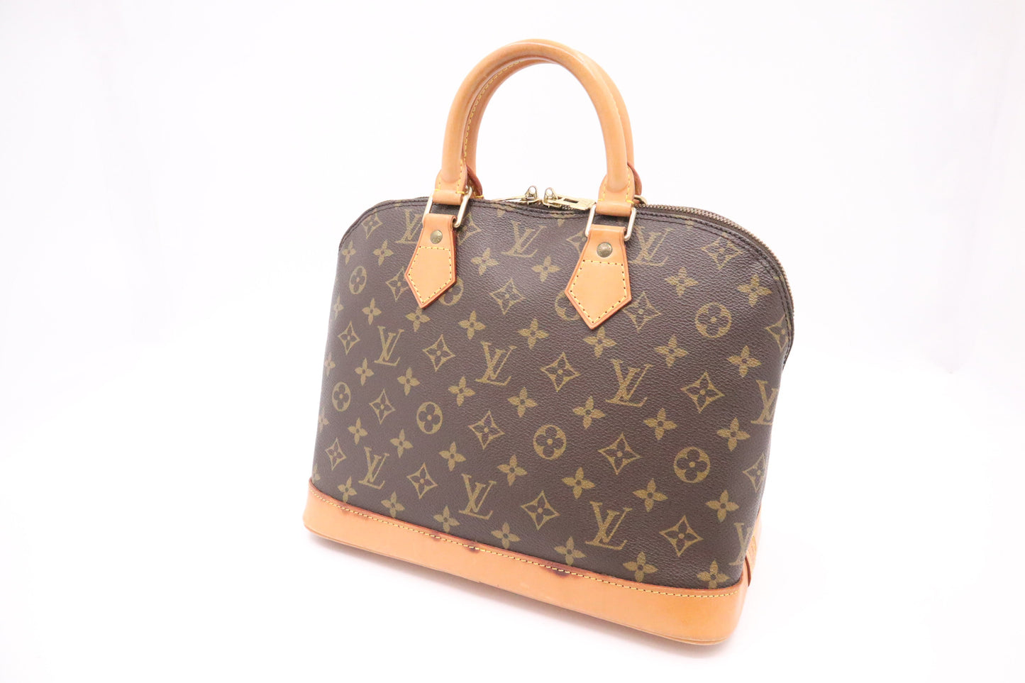 Louis Vuitton Alma Monogram Canvas Handbag Canvas 1