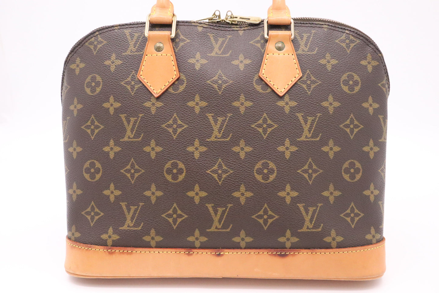 Louis Vuitton Alma Monogram Canvas Handbag Canvas 1
