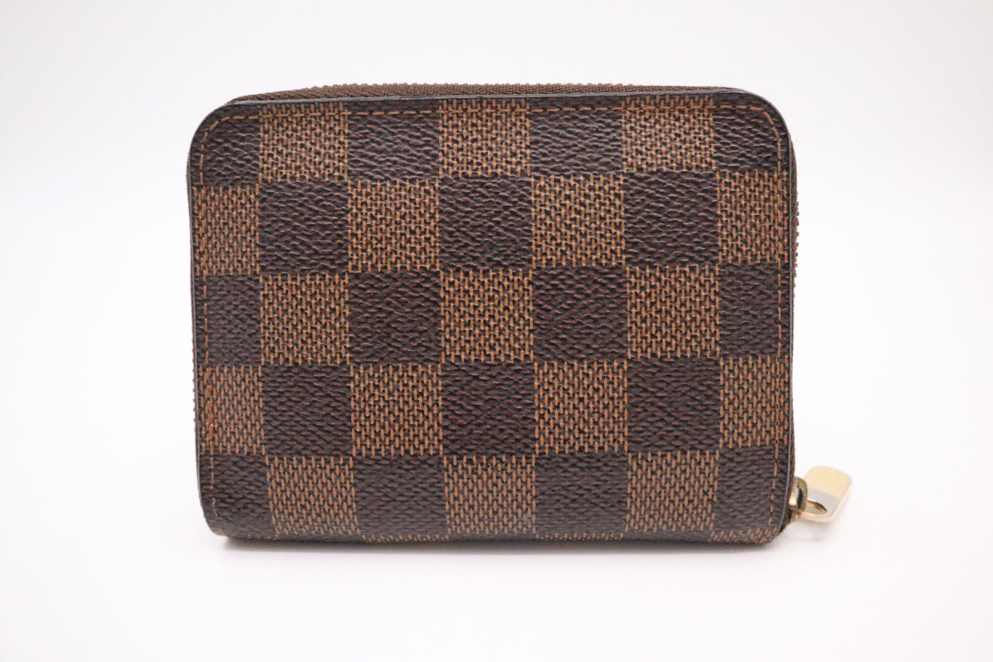 Louis Vuitton Compact Ebene Damier Canvas Wallet Case