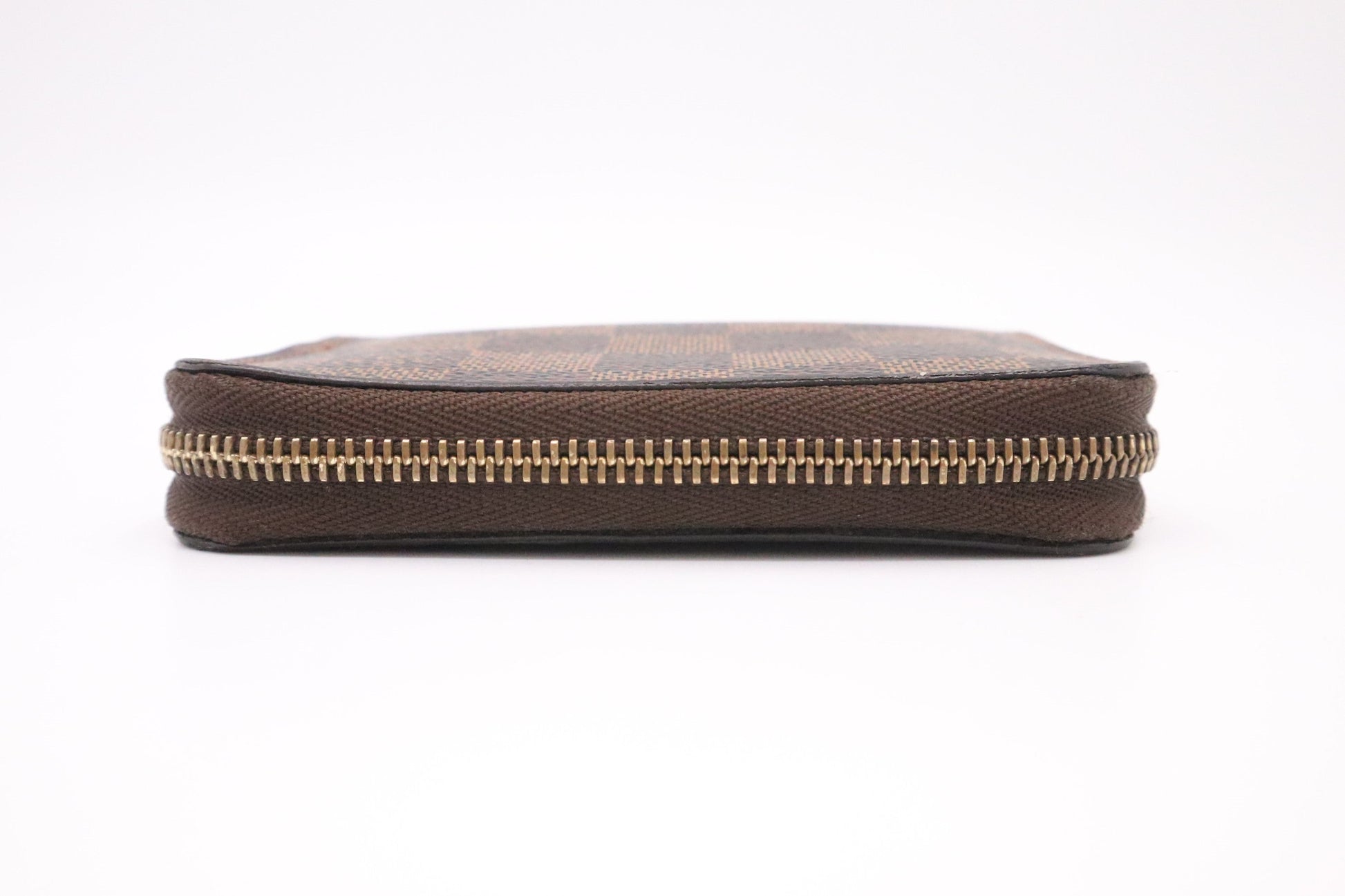 Louis Vuitton Compact Ebene Damier Canvas Wallet Case