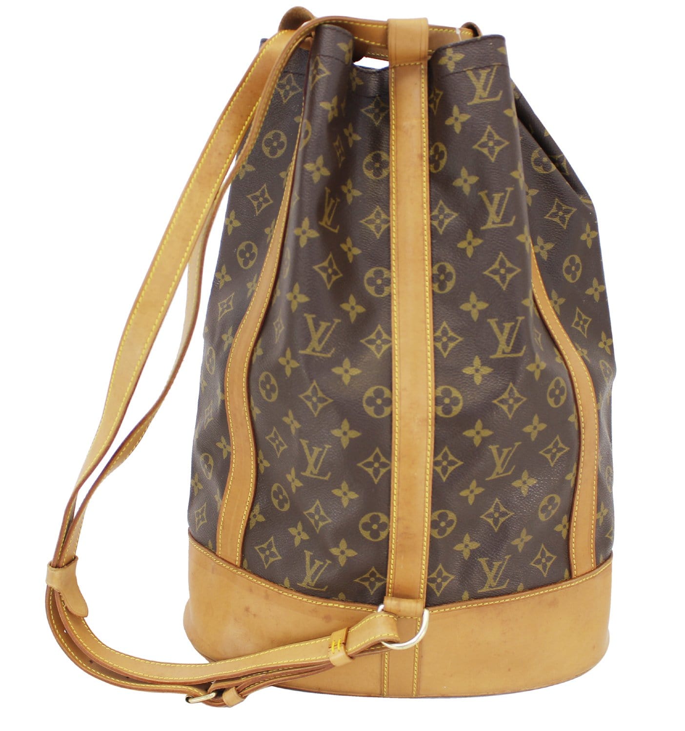 Louis Backpack Bag Randonnee Gm Canvas Monogram