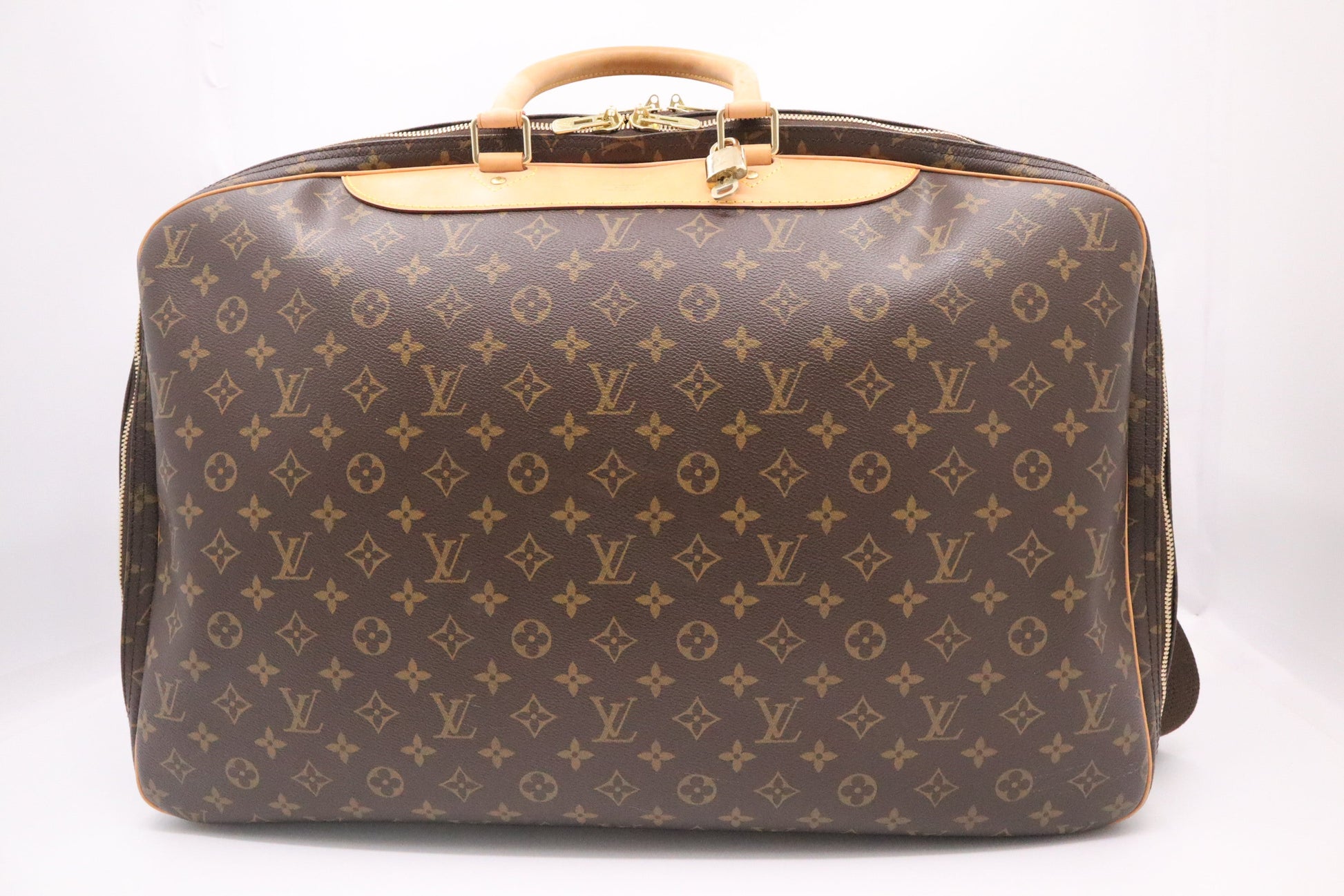 Louis Vuitton Alize 3 Pouches Monogram Canvas Handbag Monogram Canvas