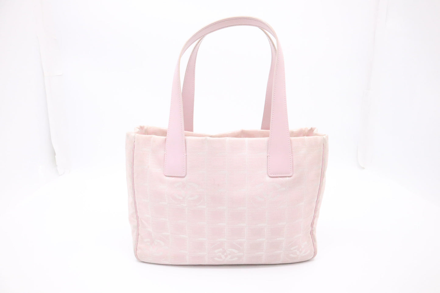 Chanel New Line Pink Small Canvas Travel Bag