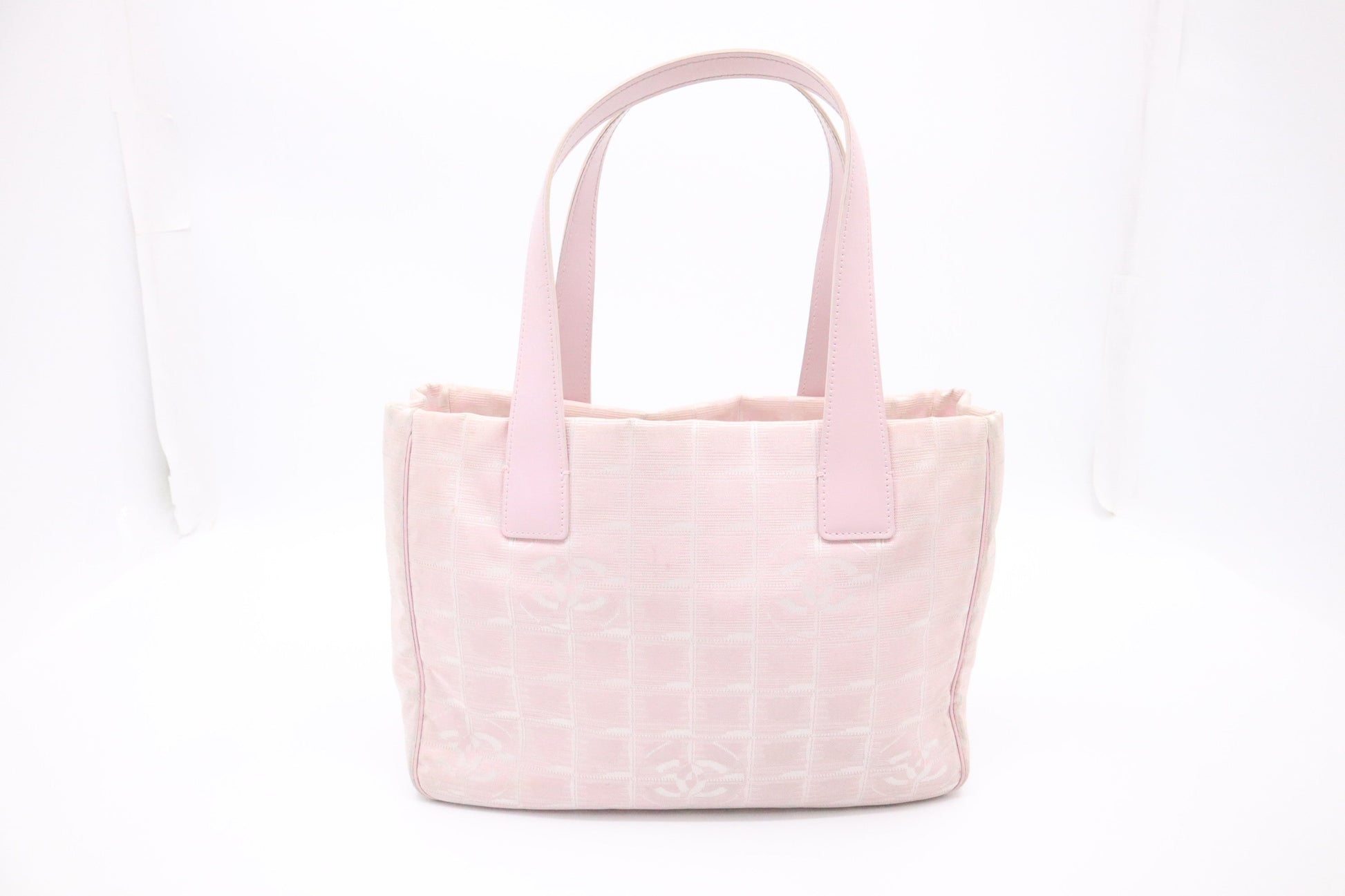Chanel New Line Pink Small Canvas Travel Bag