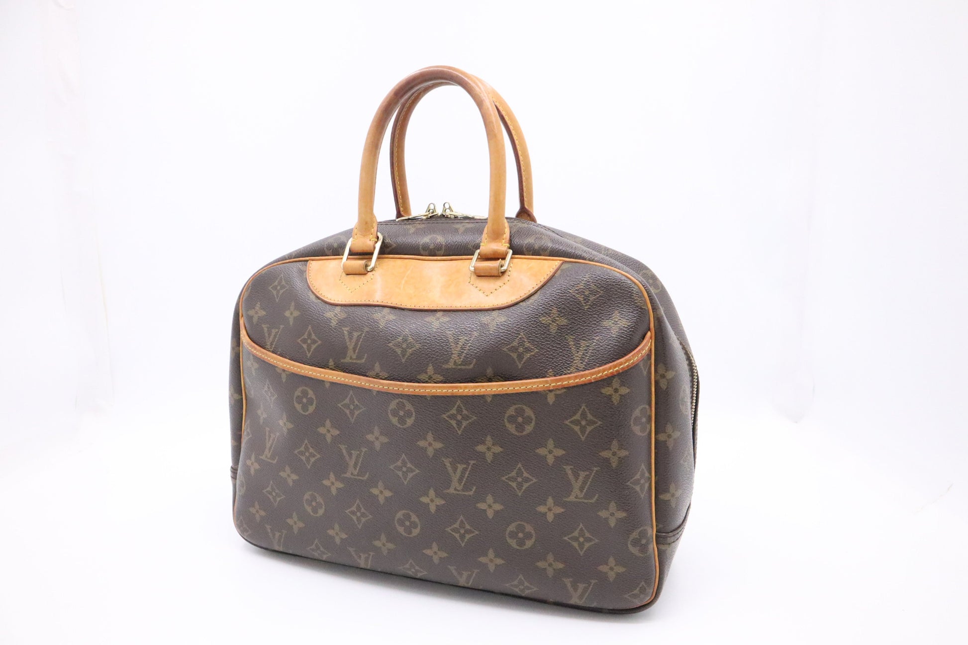 Louis Vuitton Deauville Monogram Canvas Handbag