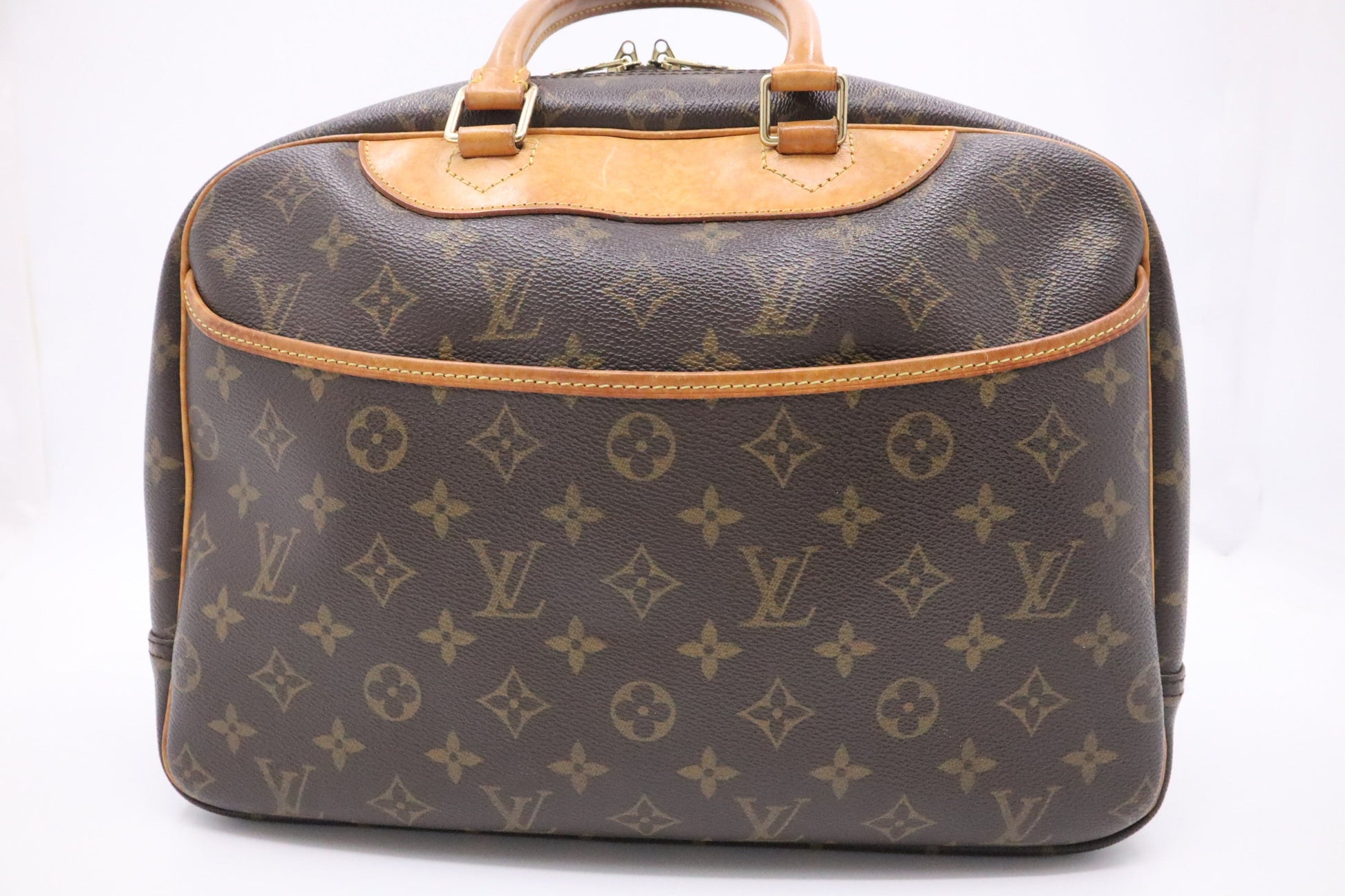 Louis Vuitton Deauville Monogram Canvas Handbag