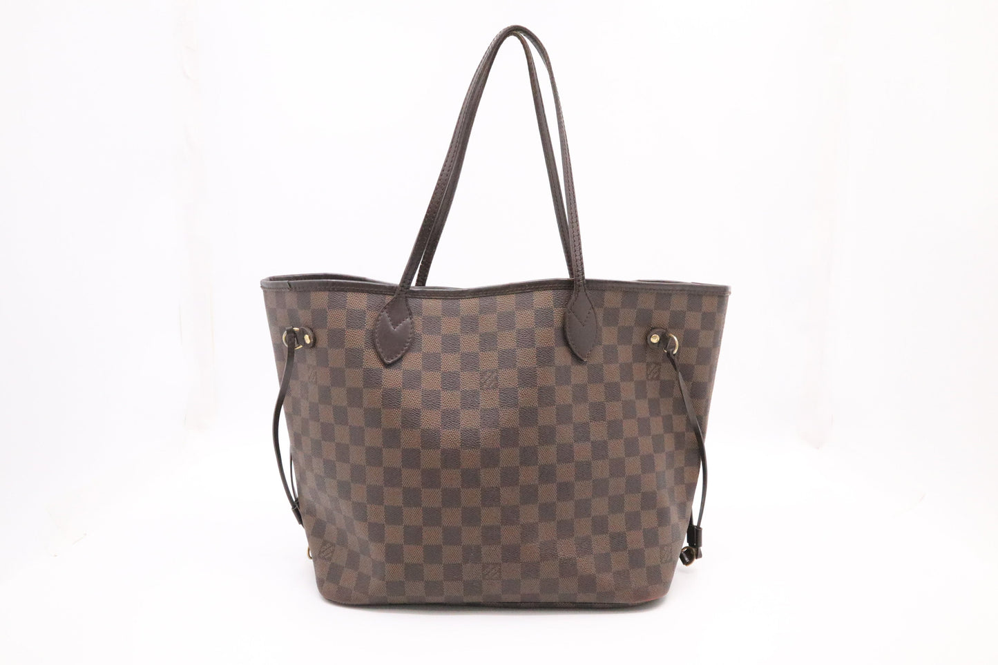 Louis Vuitton Neverfull MM Ebene Damier Canvas Tote Bag Canvas 2