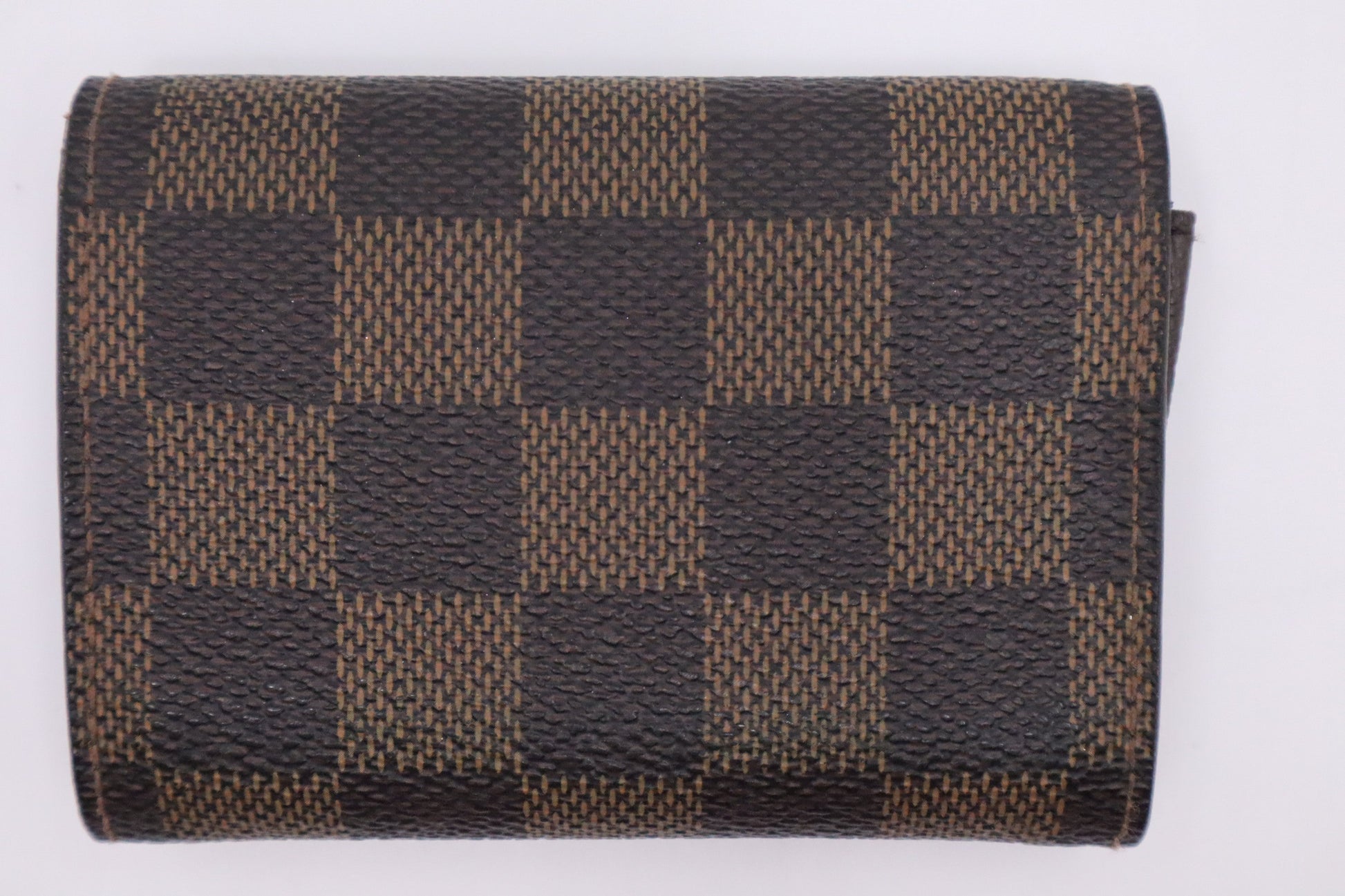 Louis Vuitton Coin Ebene Damier Canvas Handbag