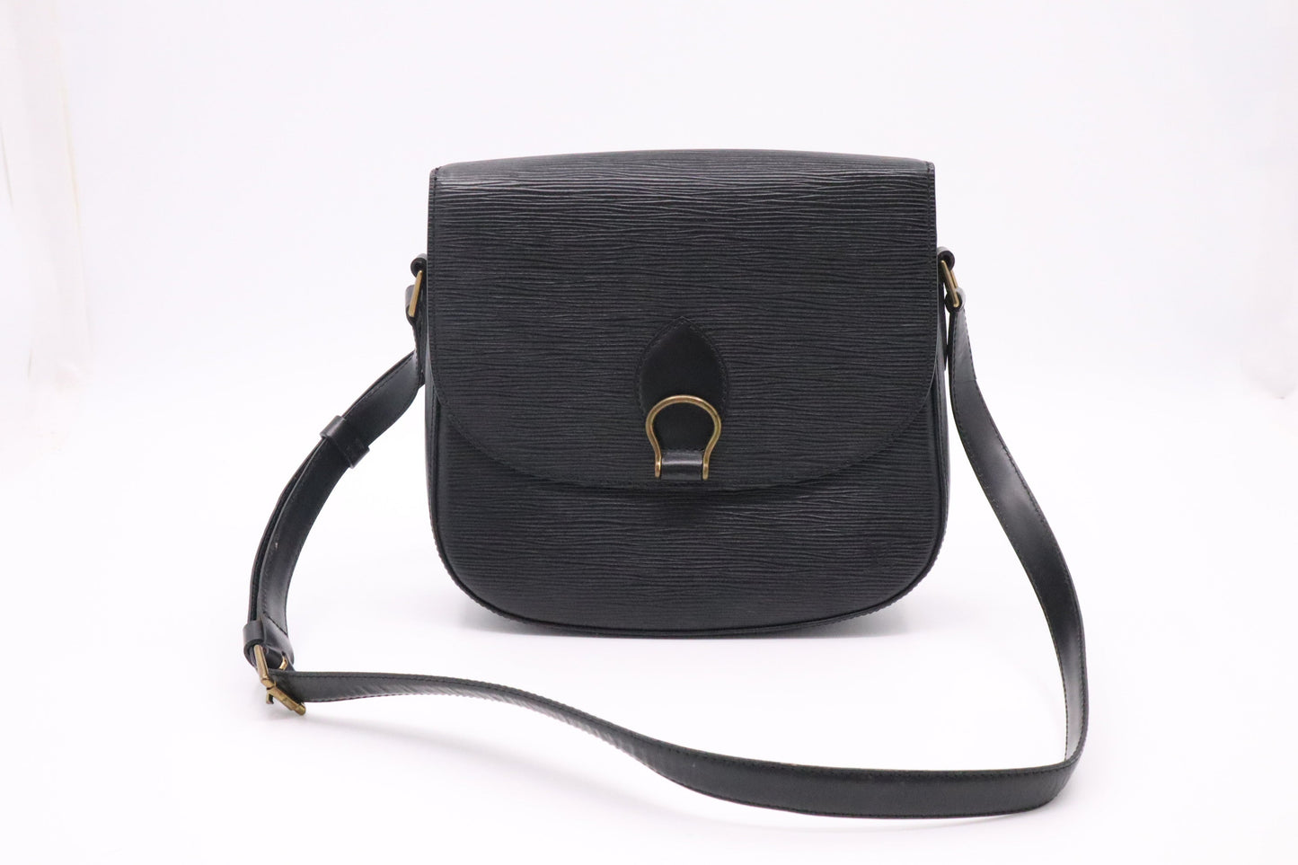 Louis Vuitton Saint Cloud Black Leather Epi Handbag