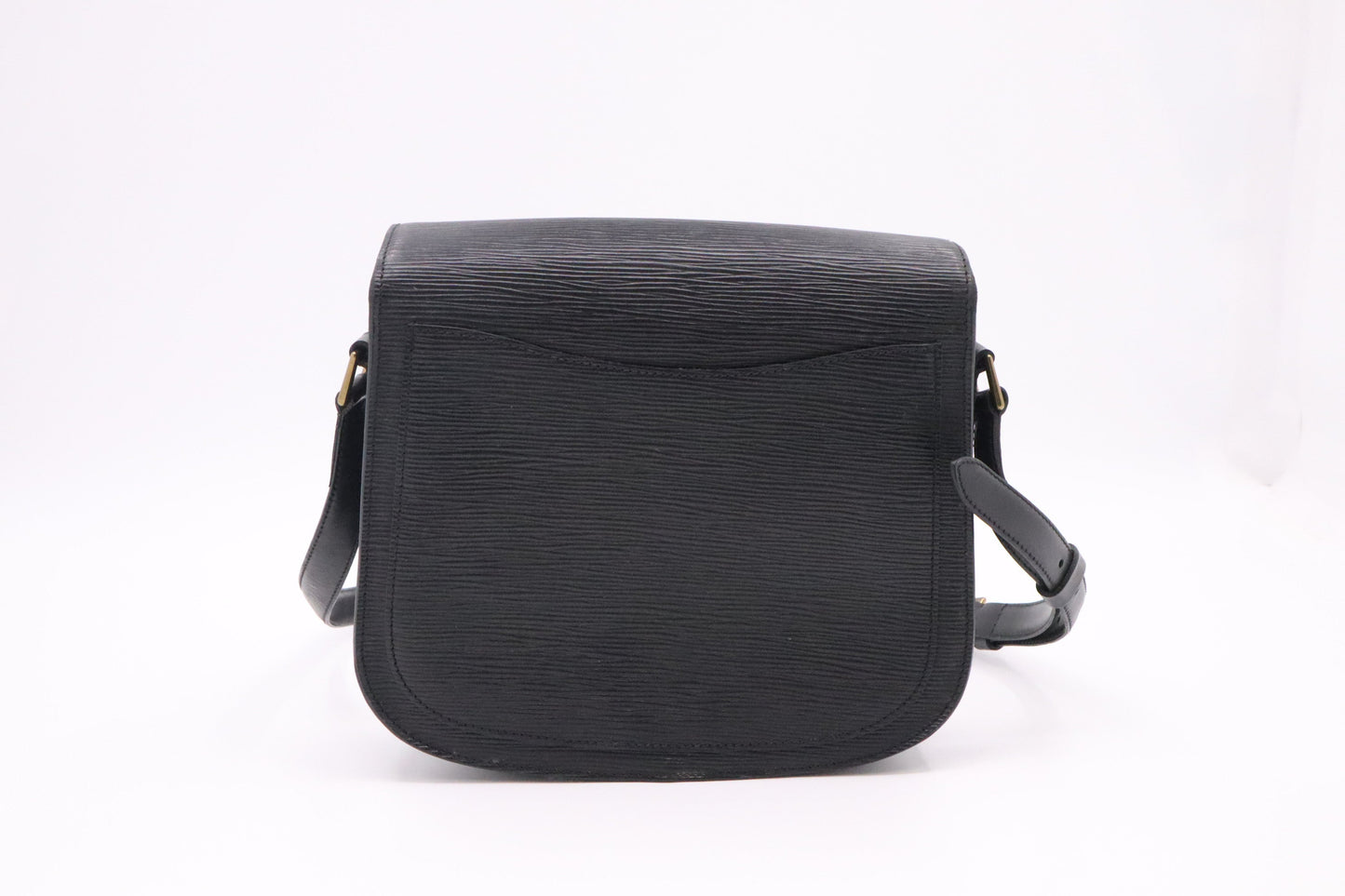 Louis Vuitton Saint Cloud Black Leather Epi Handbag