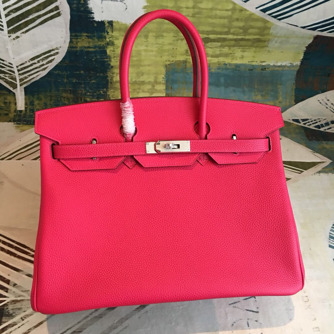 Top Quality Birkin Rose Purple For Women Travel Bag