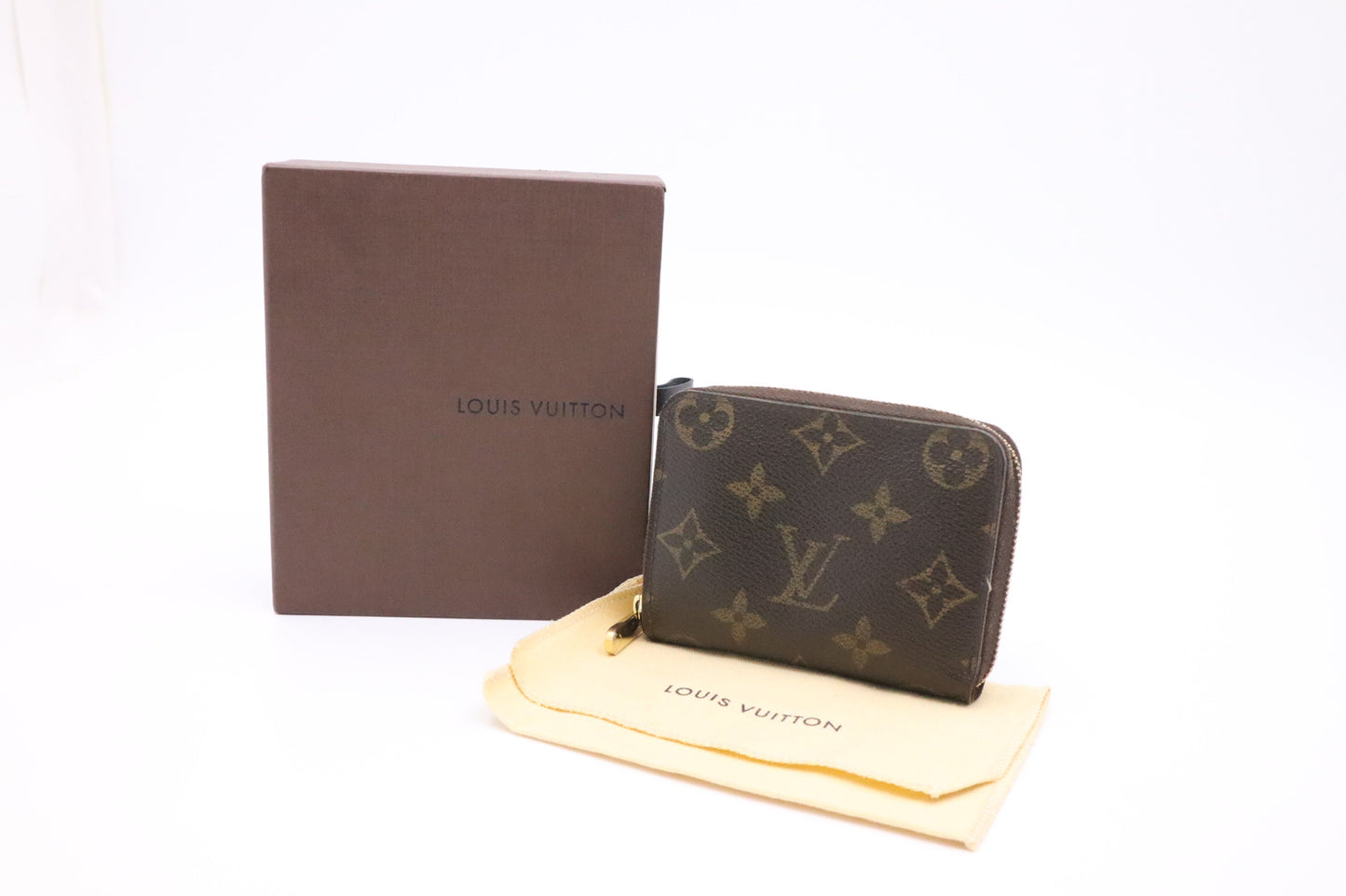 Louis Vuitton Compact Zippy Monogram Canvas Handbag