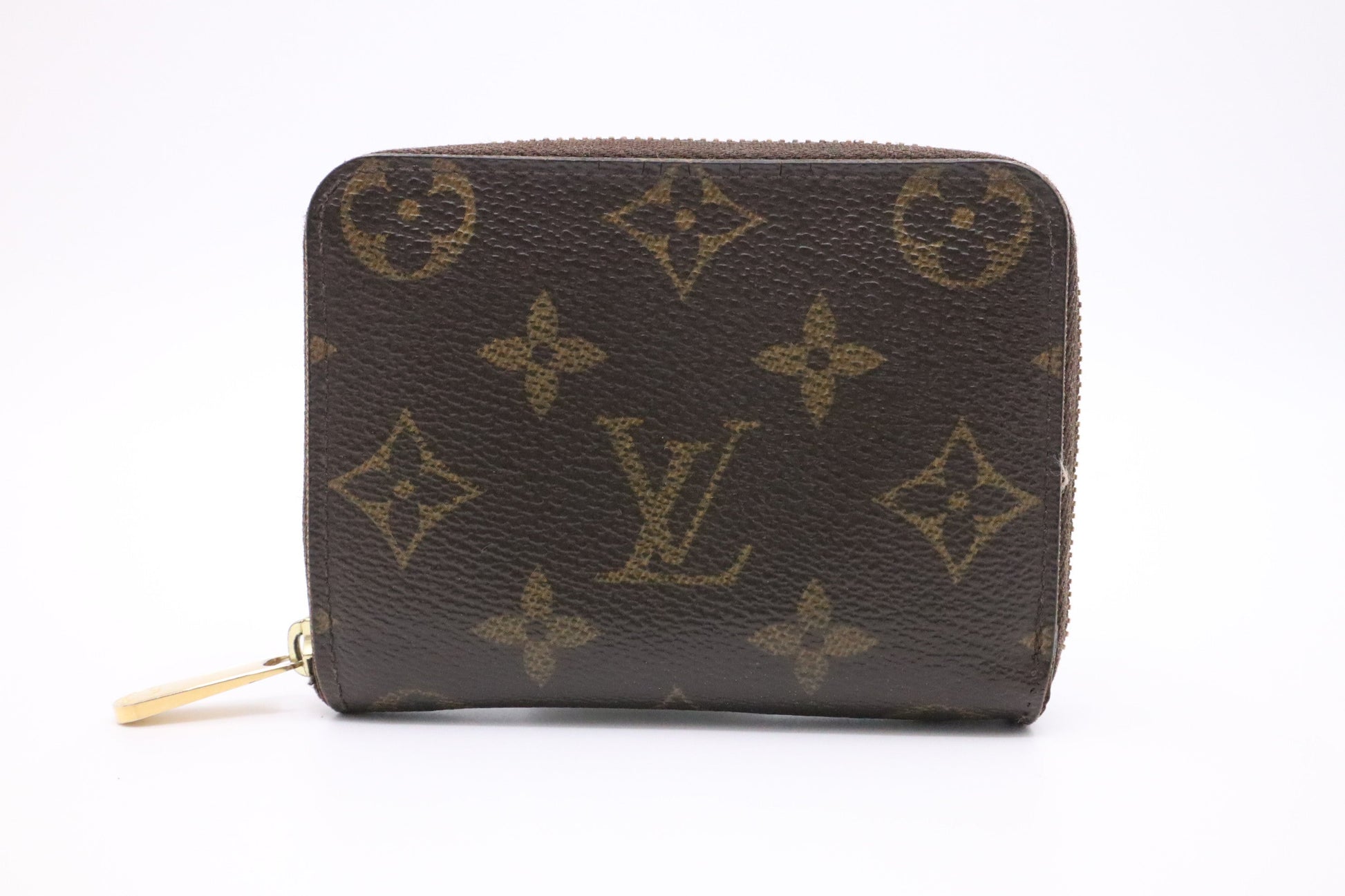 Louis Vuitton Compact Zippy Monogram Canvas Handbag