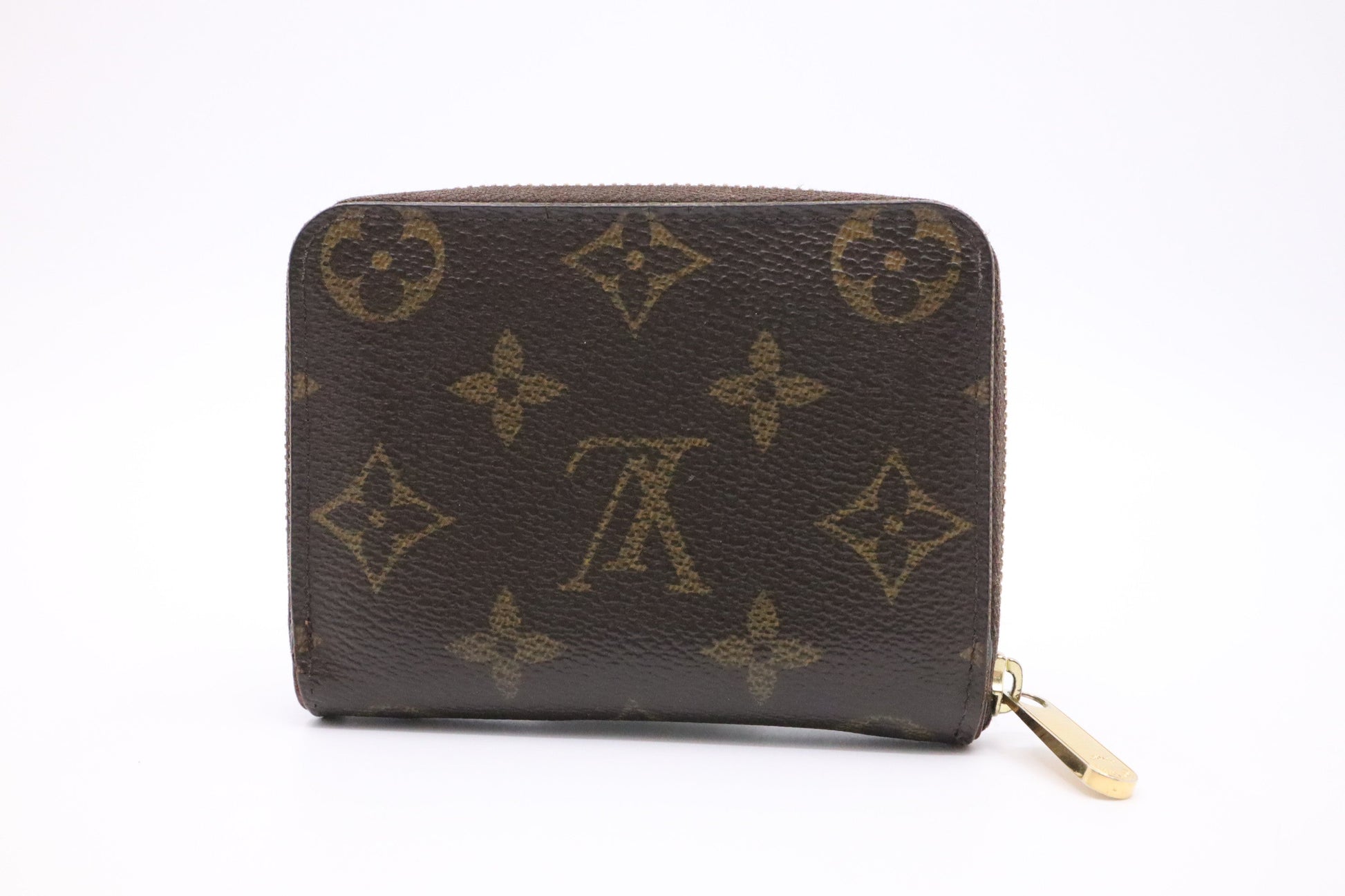 Louis Vuitton Compact Zippy Monogram Canvas Handbag