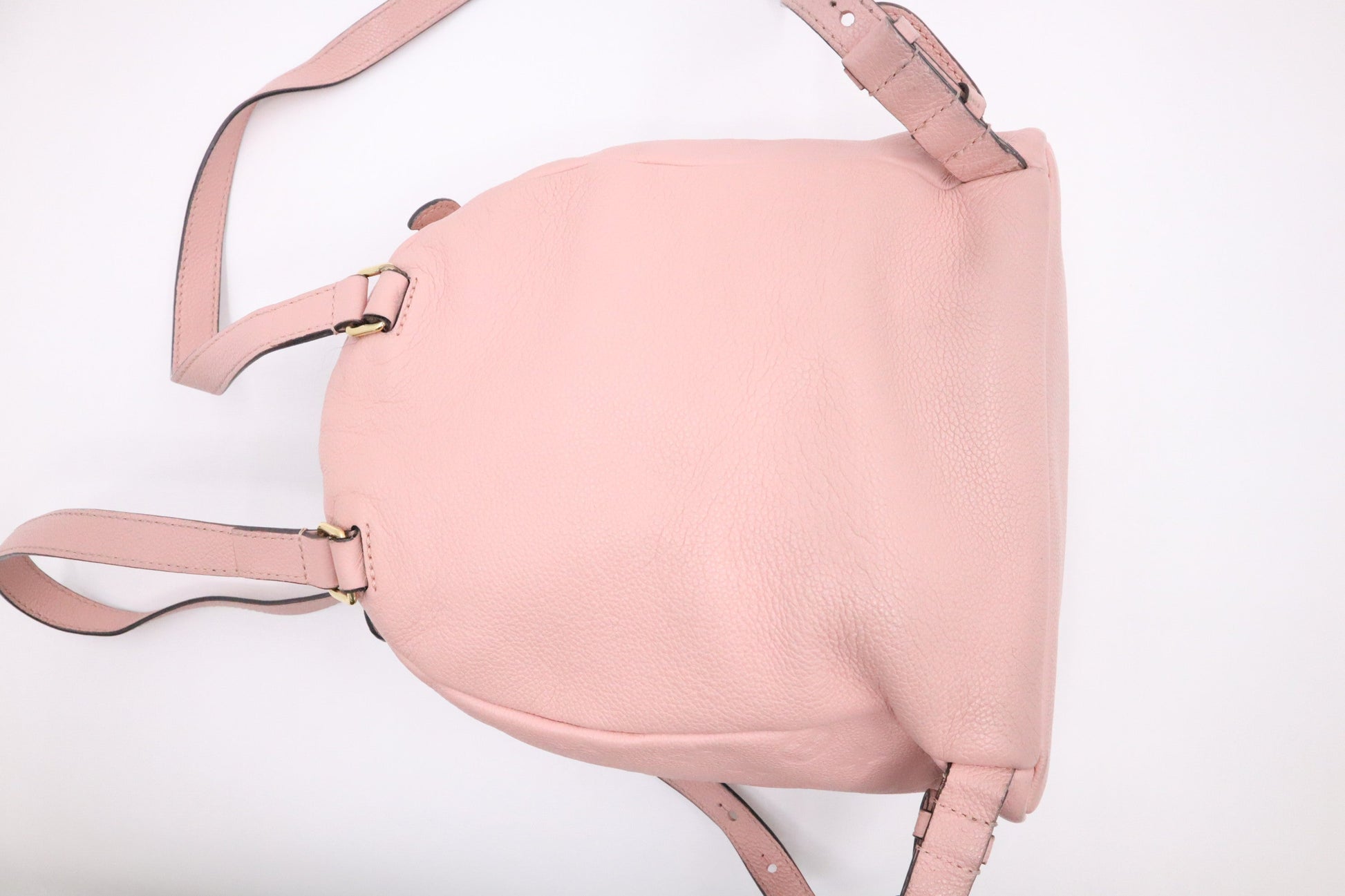 Louis Vuitton Sorbonne Backpack Pink Leather Empreinte