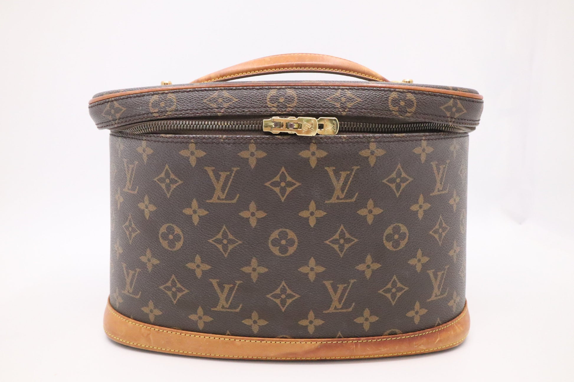 Louis Vuitton Nice Vanity Monogram Canvas Handbag 4
