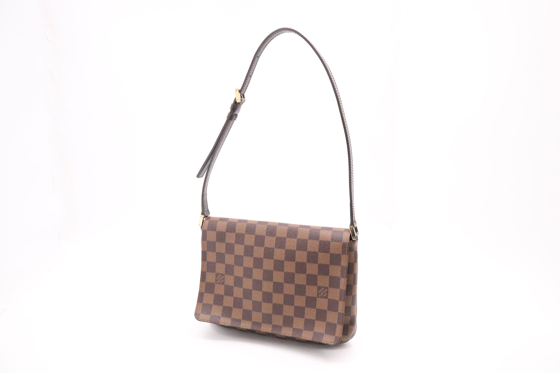 Louis Vuitton M tte Tango Short Ebene Damier Canvas Handbag