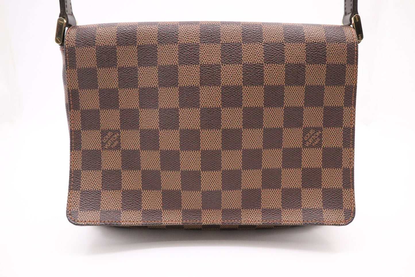 Louis Vuitton M tte Tango Short Ebene Damier Canvas Handbag