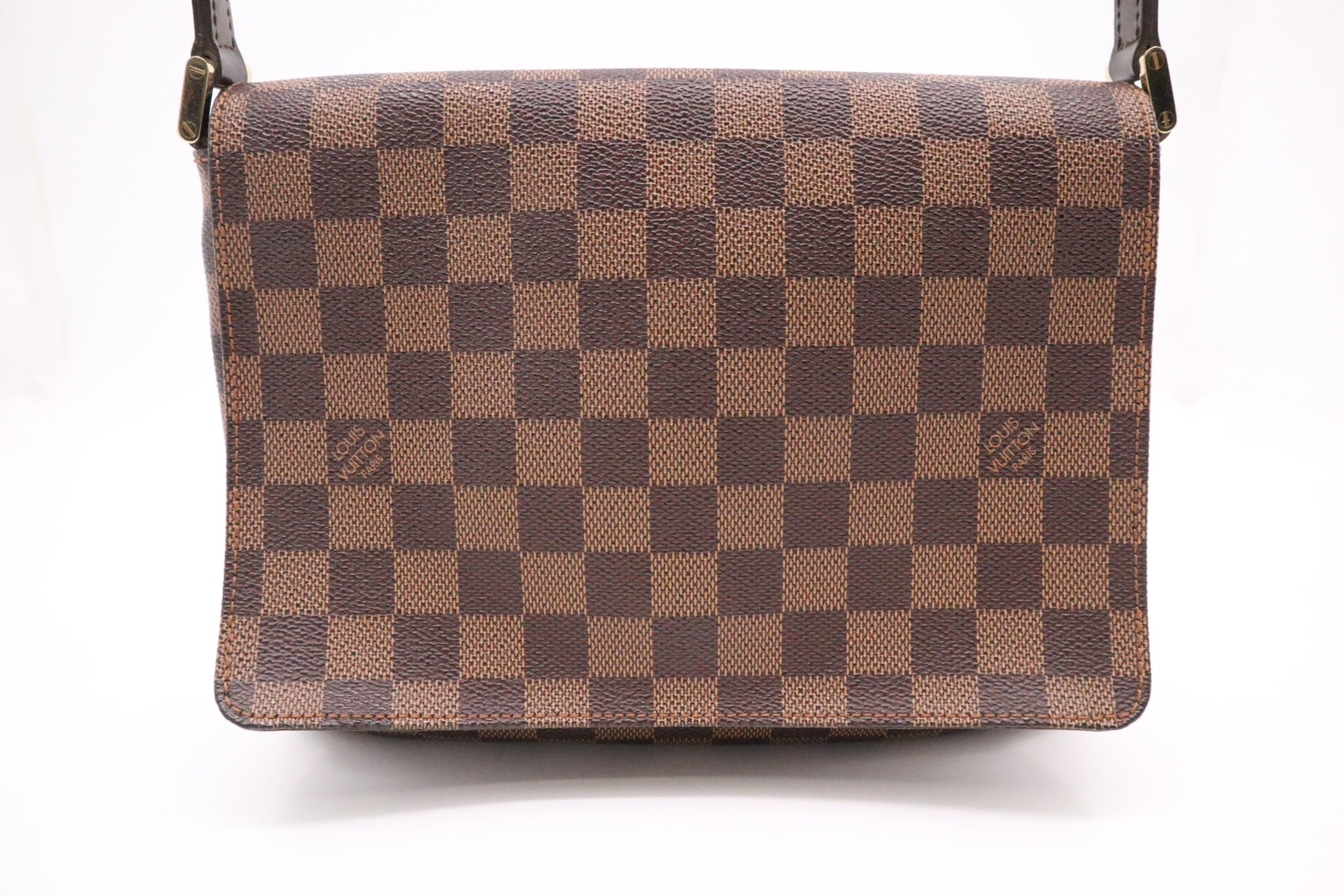 Louis Vuitton M tte Tango Short Ebene Damier Canvas Handbag
