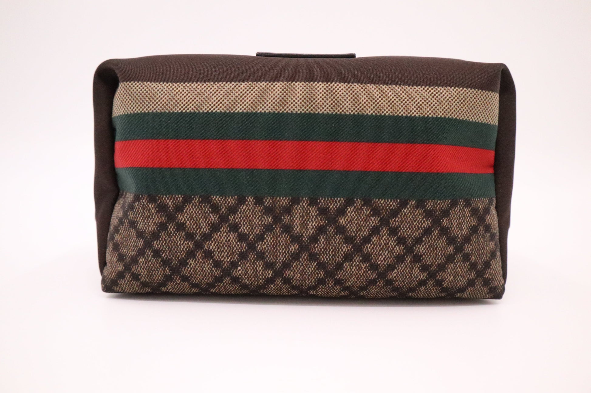 Gucci Diamante Pouch Nylon Handbag