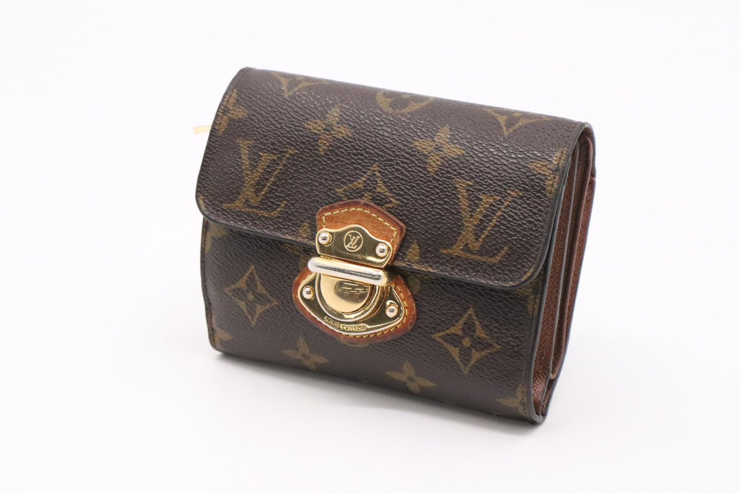 Louis Vuitton Joey Monogram Canvas Wallet Case