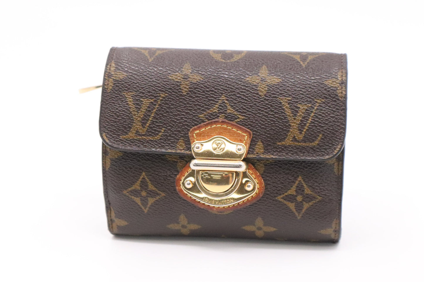 Louis Vuitton Joey Monogram Canvas Wallet Case