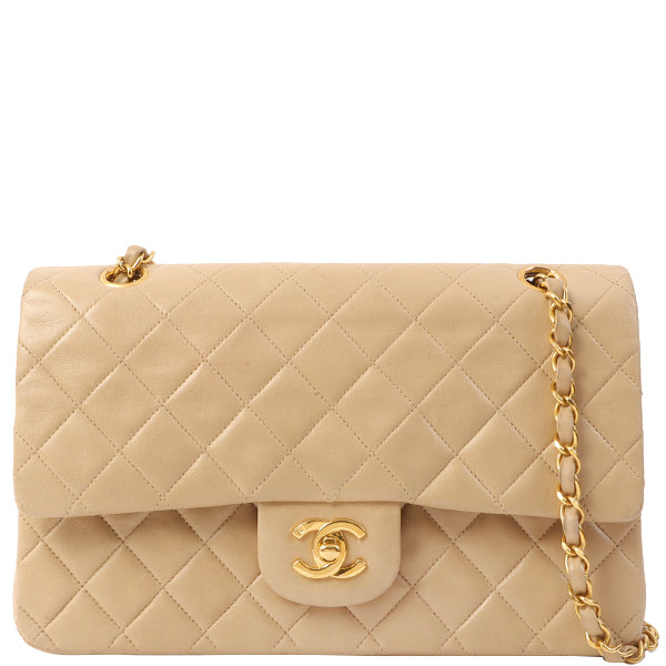 Chanel Around 1995 Made Classic Flap Chain 25CM Beige Jewelry