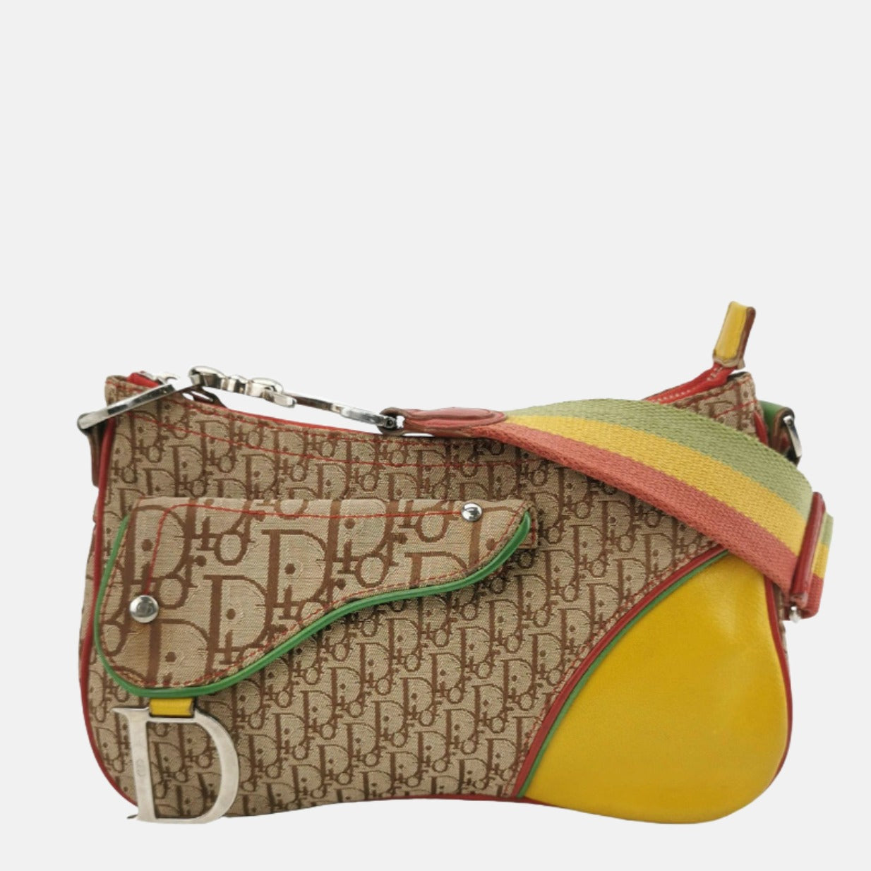 Dior Rasta Trotter Double Saddle Shoulder Bag