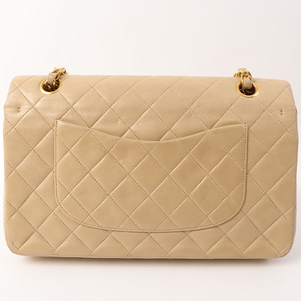 Chanel Around Made Classic Flap Chain Bag 25Cm Beige