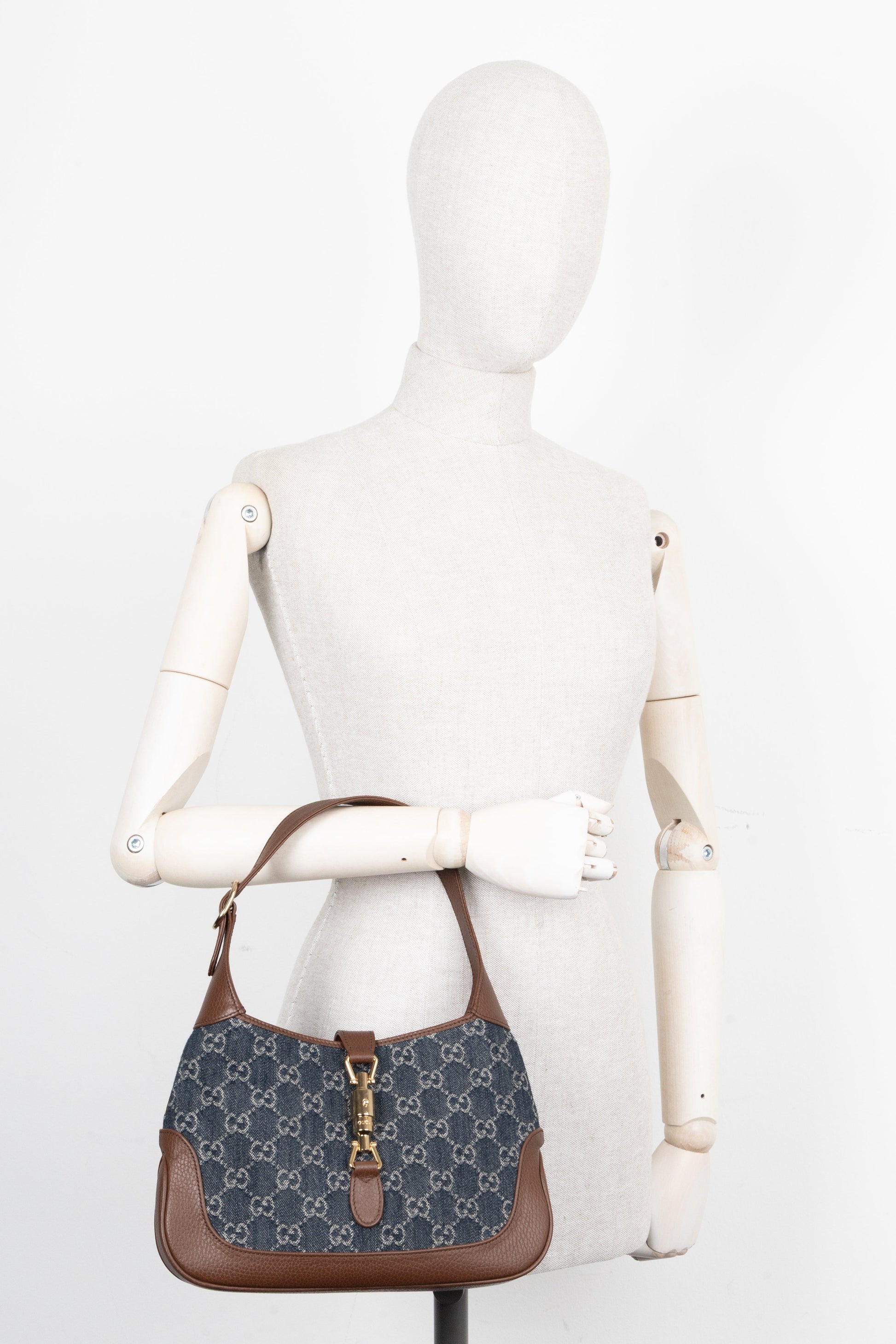 GUCCI Small 1961 Jackie Denim