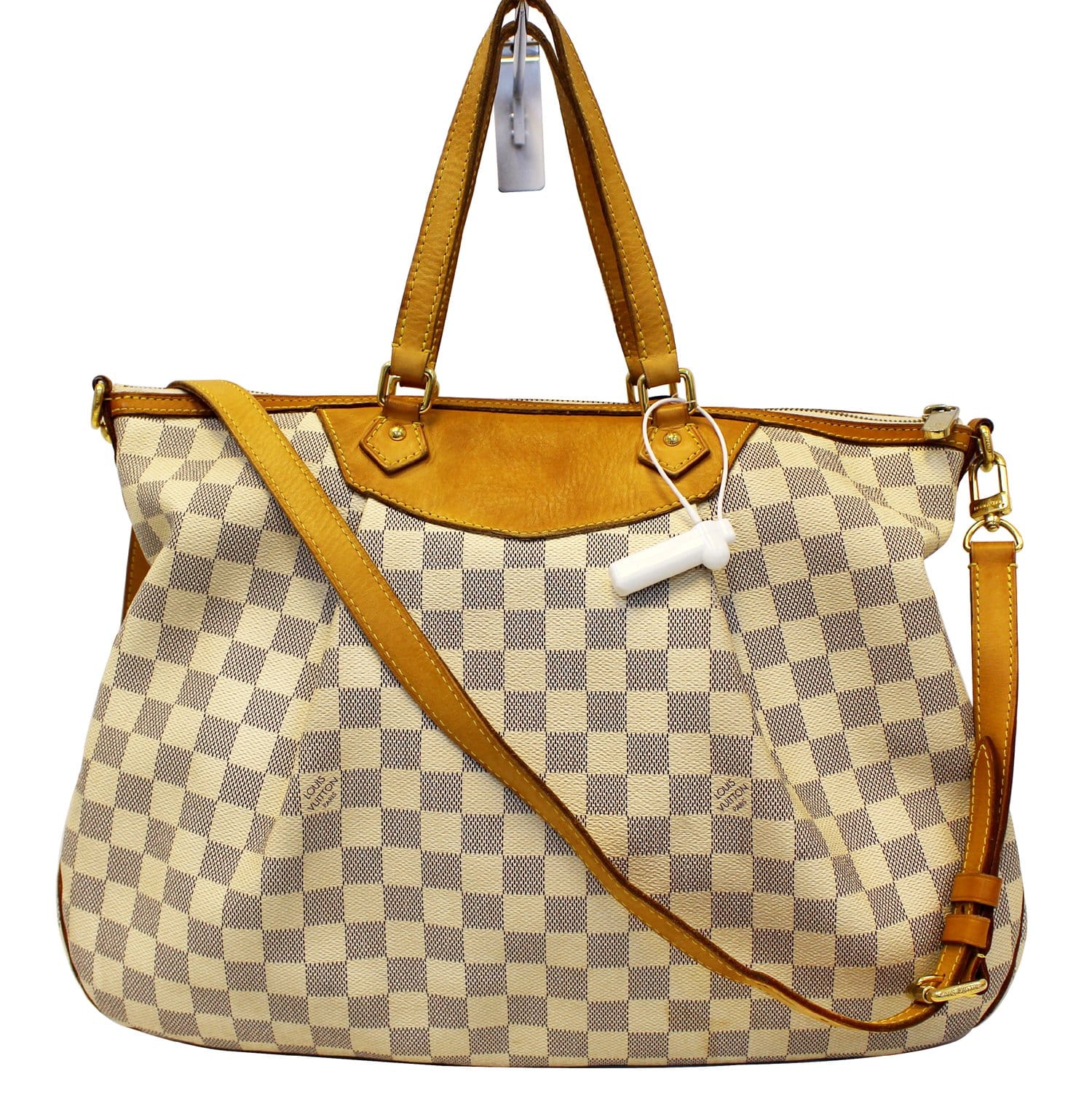 Louis Damier Azur Siracusa Gm Shoulder Handbag Shoulder Bag