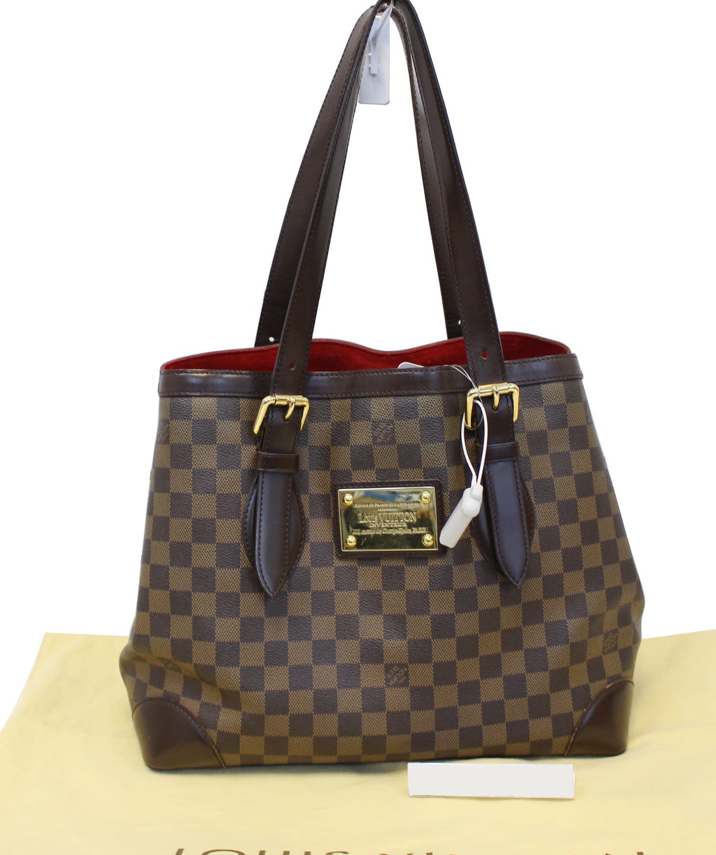 Louis Damier Ebene Hampstead Mm Shoulder Handbag Shoulder Bag