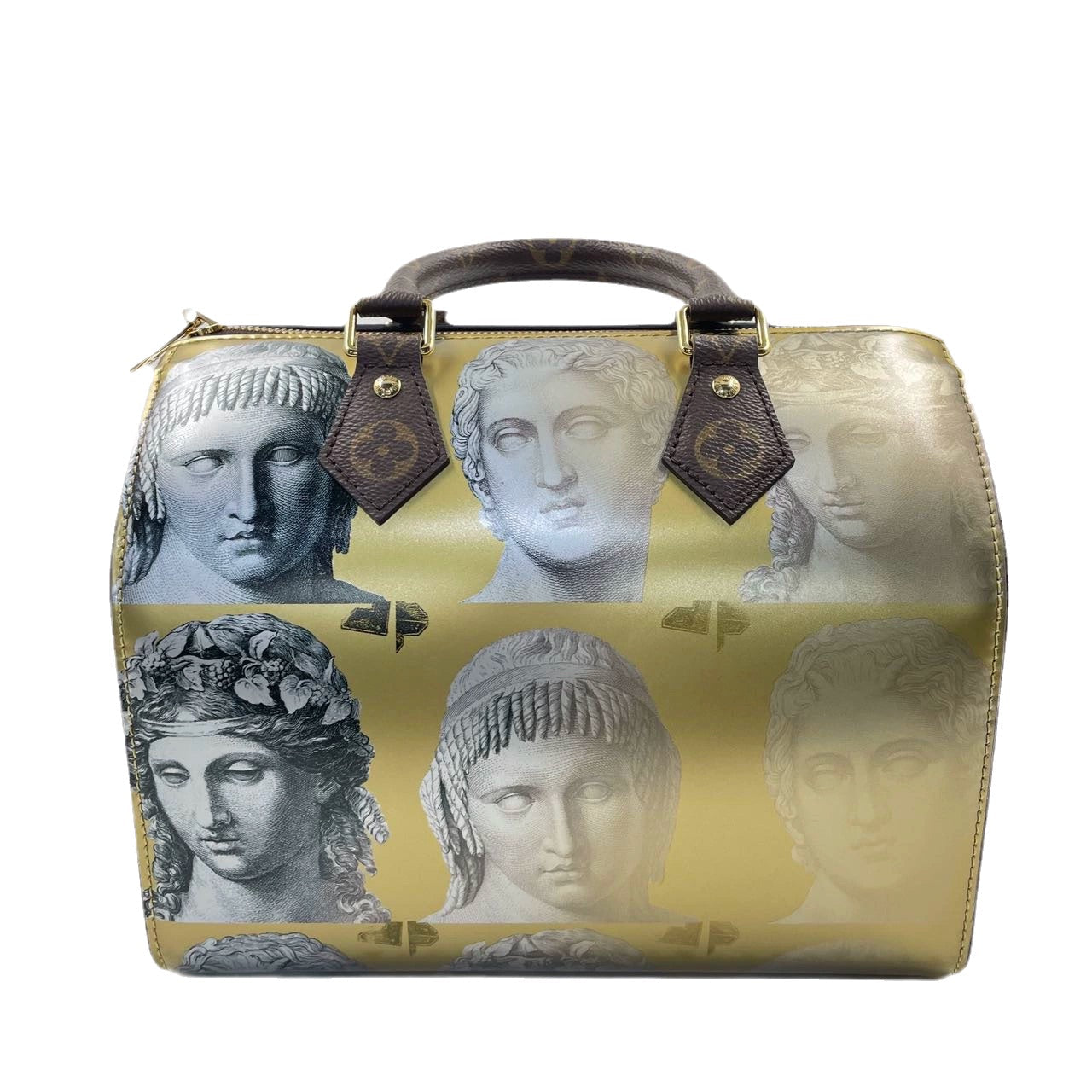Louis Vuitton Speedy 25 Bandouliere Fornasetti Design Handbag