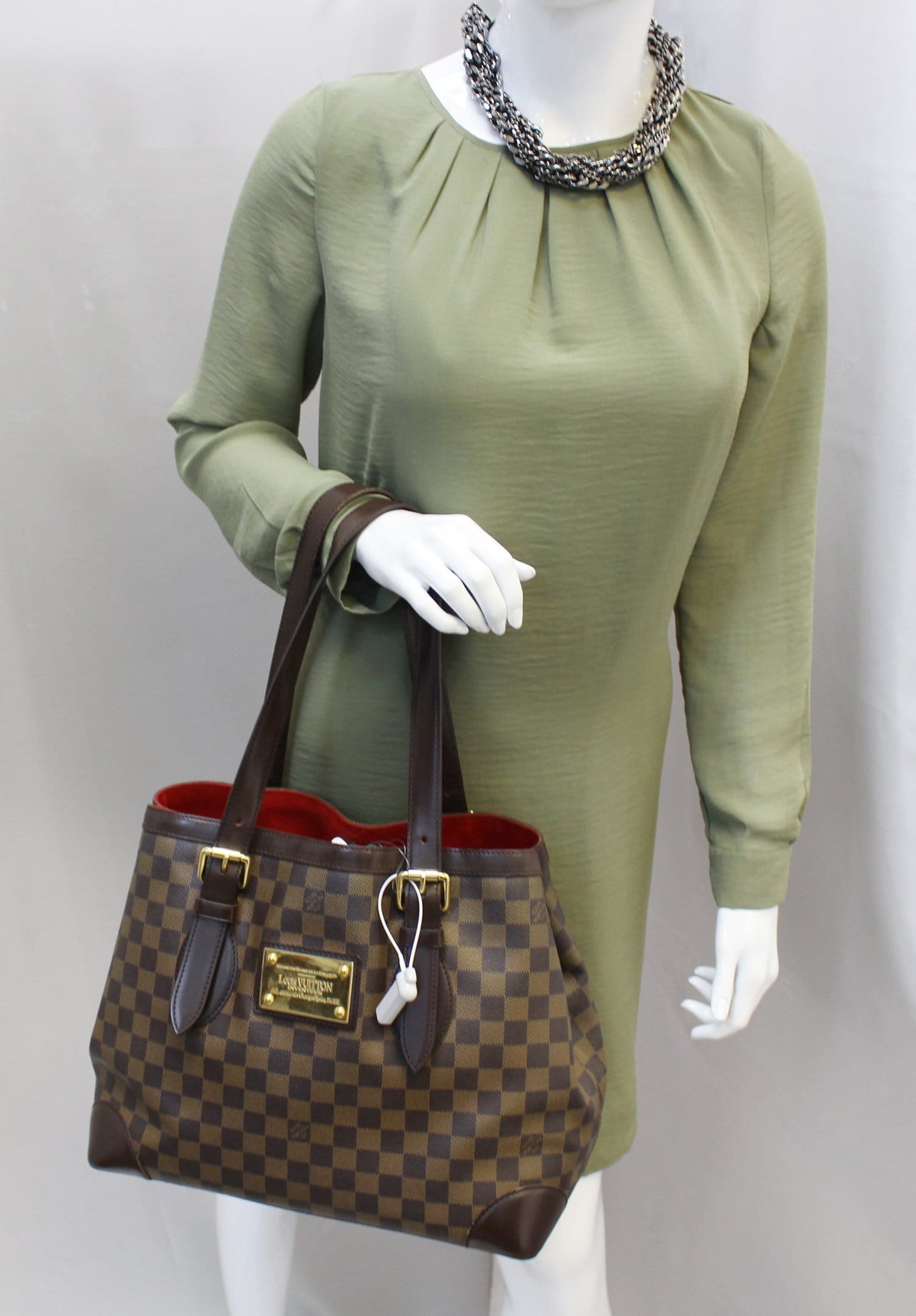 Louis Damier Ebene Hampstead Mm Shoulder Handbag Shoulder Bag