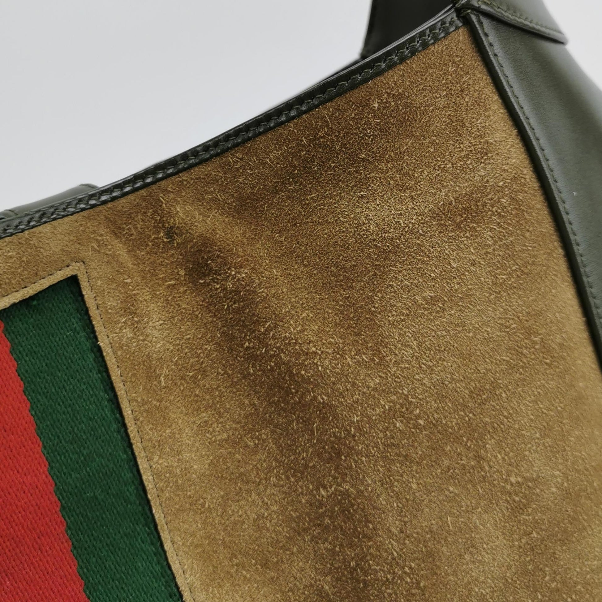 Gucci Jackie Large And Shoulder Bag With Long Leather Suede