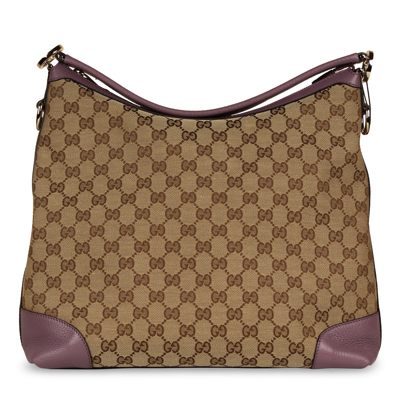 Gucci Hobo Tote Canvas Shoulder Bag