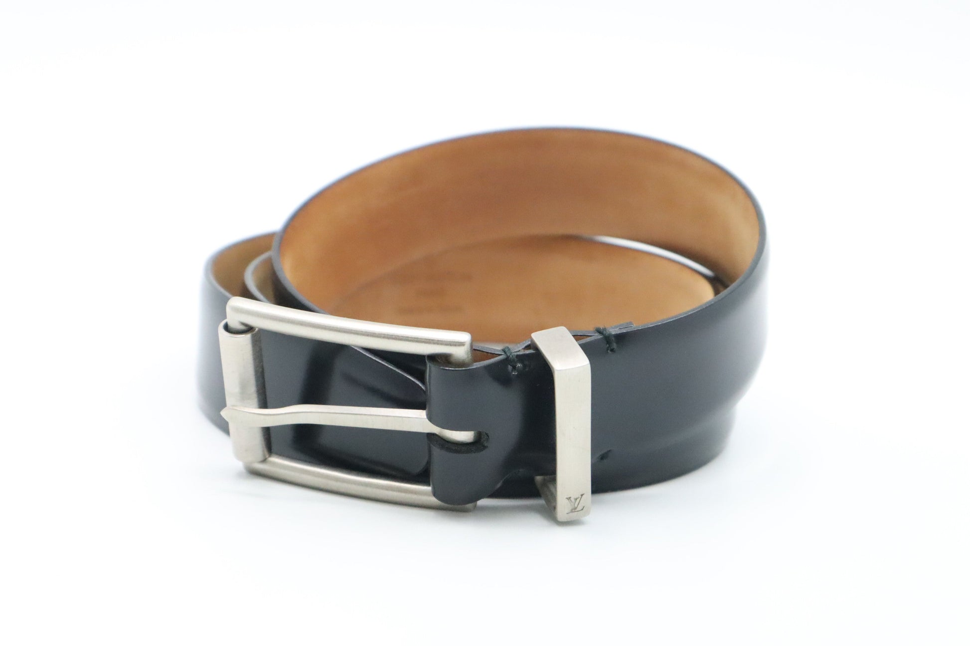 Louis Vuitton Belt Leather Black