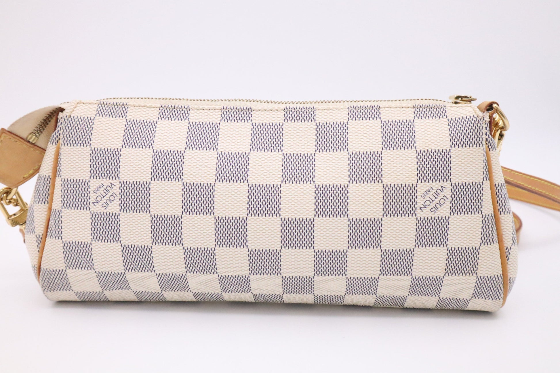 Louis Vuitton Eva Azur Damier Canvas Handbag