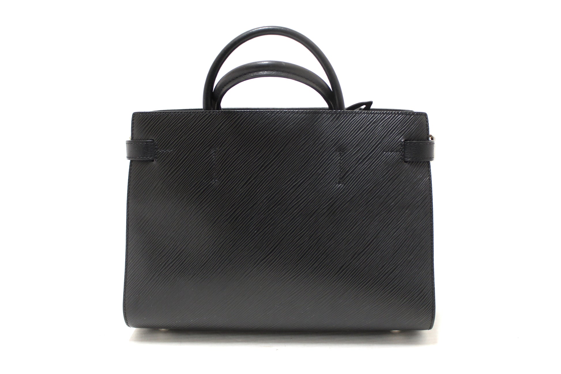 Louis Vuitton Black Epi Grained Cowhide Leather Twist Tote Bag