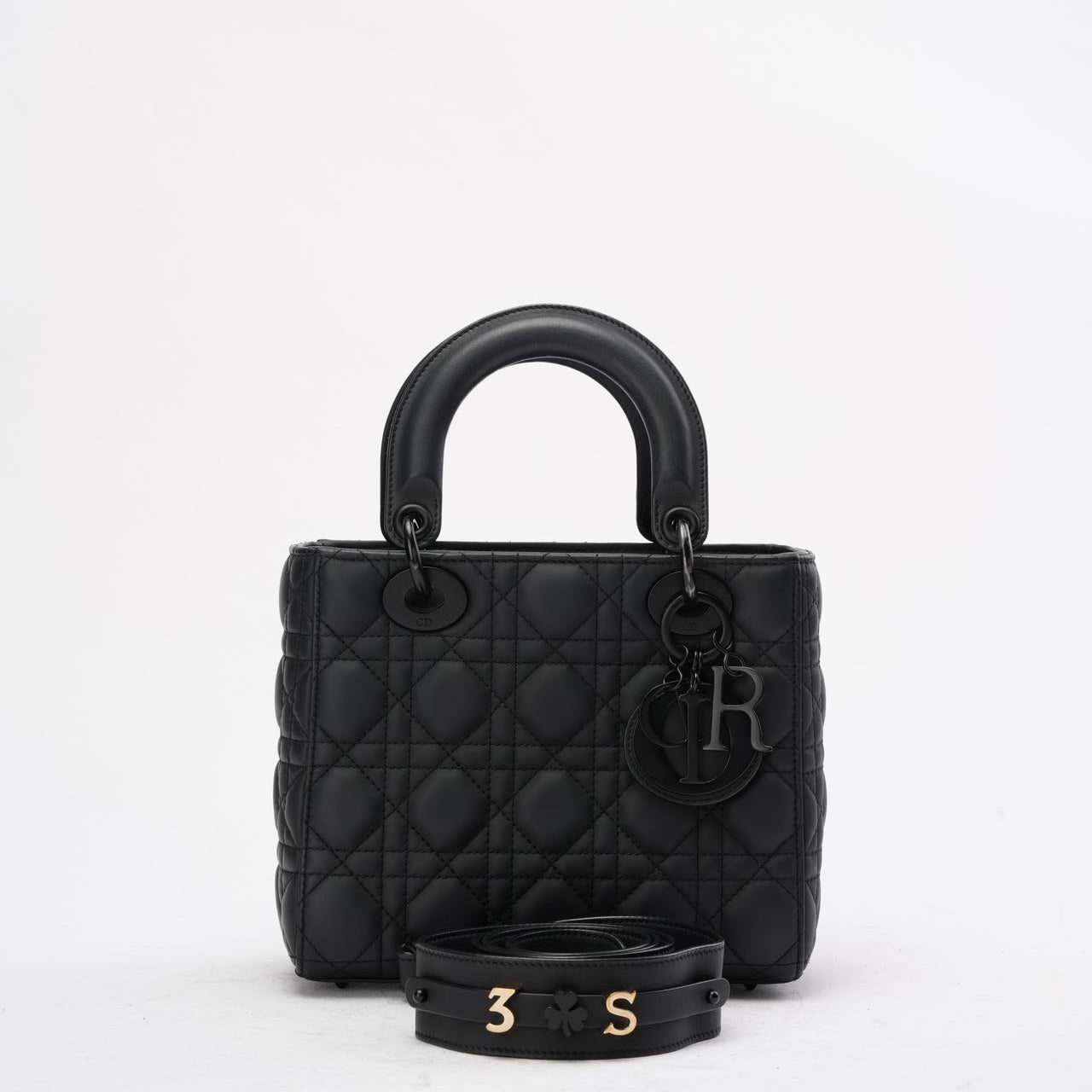 Dior Handbag Lady My ABC Bag in Ultramatte Black Small