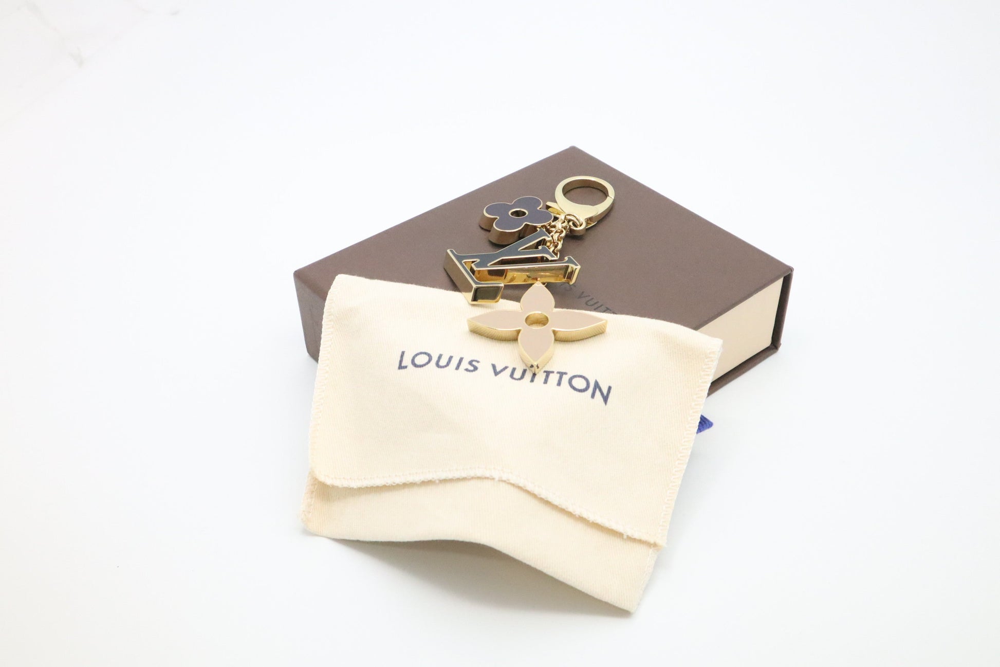 Louis Vuitton Fleur de Charm Monogram Key Chain